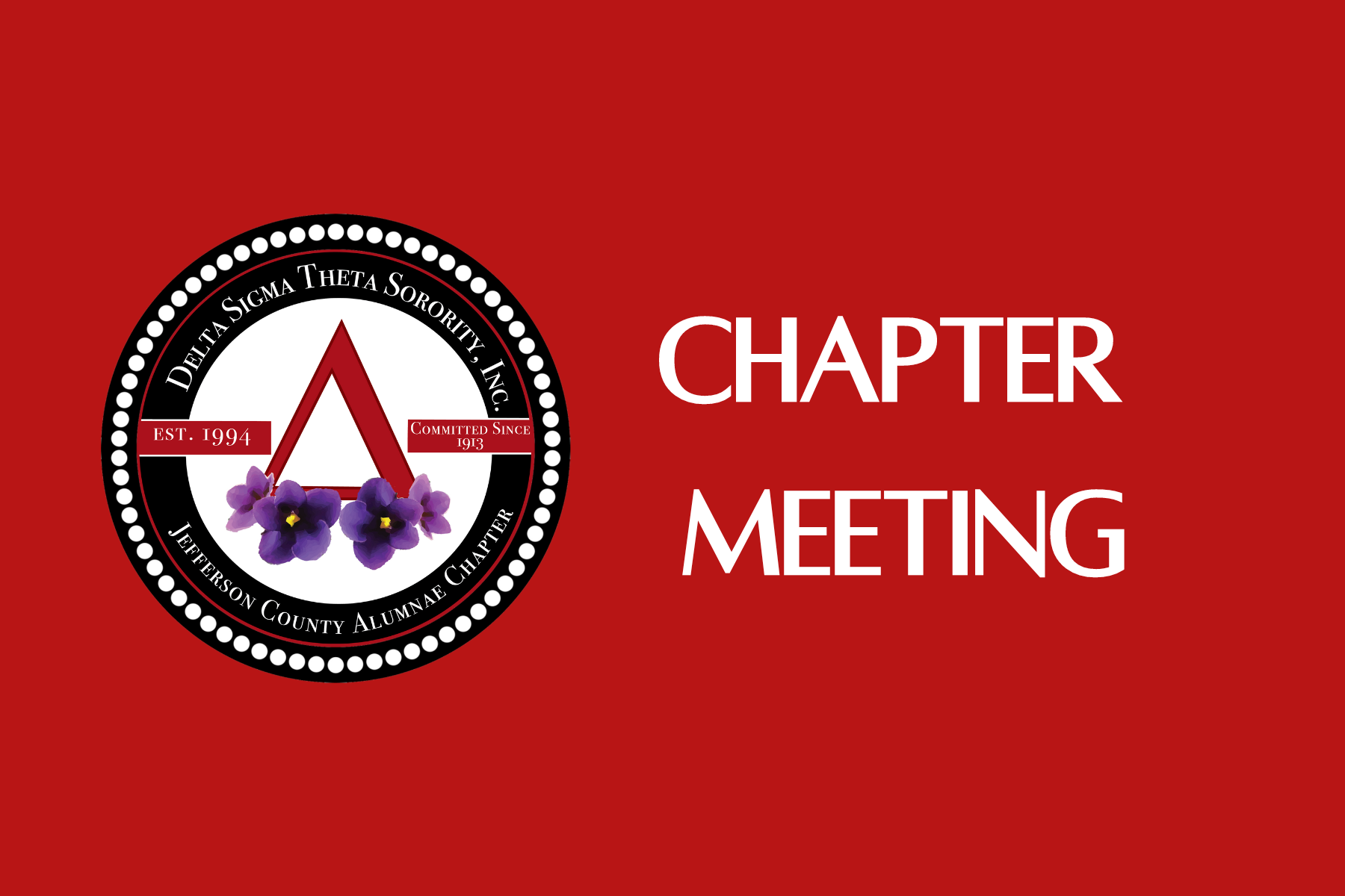 Chapter Meeting